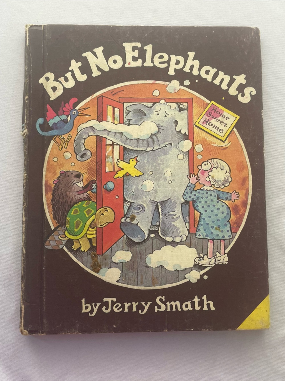 RARE USED “But No Elephants” Children’s Book